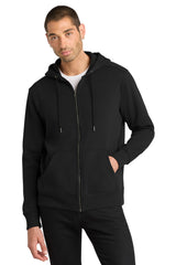 District Men's    Perfect Weight    Fleece Full-Zip Hoodie DT1103