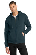 District Men's    Perfect Weight    Fleece Full-Zip Hoodie DT1103