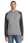 District Men's   Lightweight Fleece Raglan Hoodie