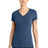 District Women's   Perfect Blend   CVC V-Neck Tee