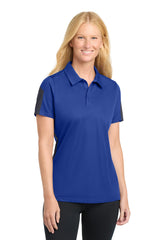 Sport-Tek Women's   PosiCharge   Active Textured Colorblock Polo