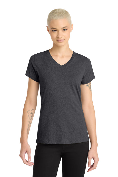 District Women's   Perfect Blend   CVC V-Neck Tee