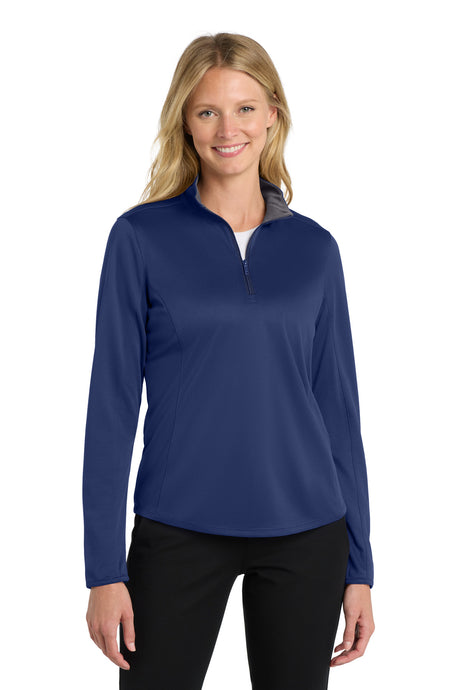Port Authority Women's    Silk Touch    Performance 1/4-Zip LK584