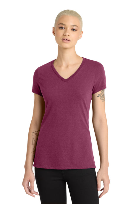 District Women's   Perfect Blend   CVC V-Neck Tee