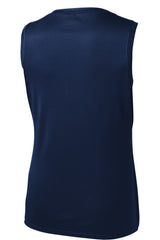Sport-Tek Women's   Sleeveless PosiCharge   Competitor V-Neck Tee-4