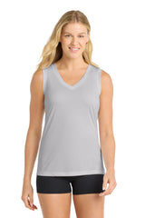 Sport-Tek Women's   Sleeveless PosiCharge   Competitor V-Neck Tee