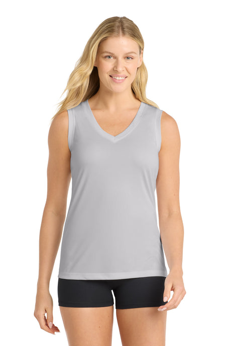 Sport-Tek Women's   Sleeveless PosiCharge   Competitor V-Neck Tee