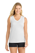Sport-Tek Women's   Sleeveless PosiCharge   Competitor V-Neck Tee