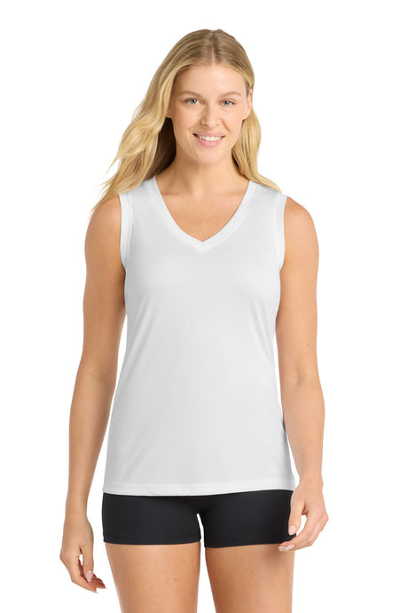 Sport-Tek Women's   Sleeveless PosiCharge   Competitor V-Neck Tee