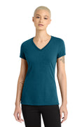 District Women's   Perfect Blend   CVC V-Neck Tee
