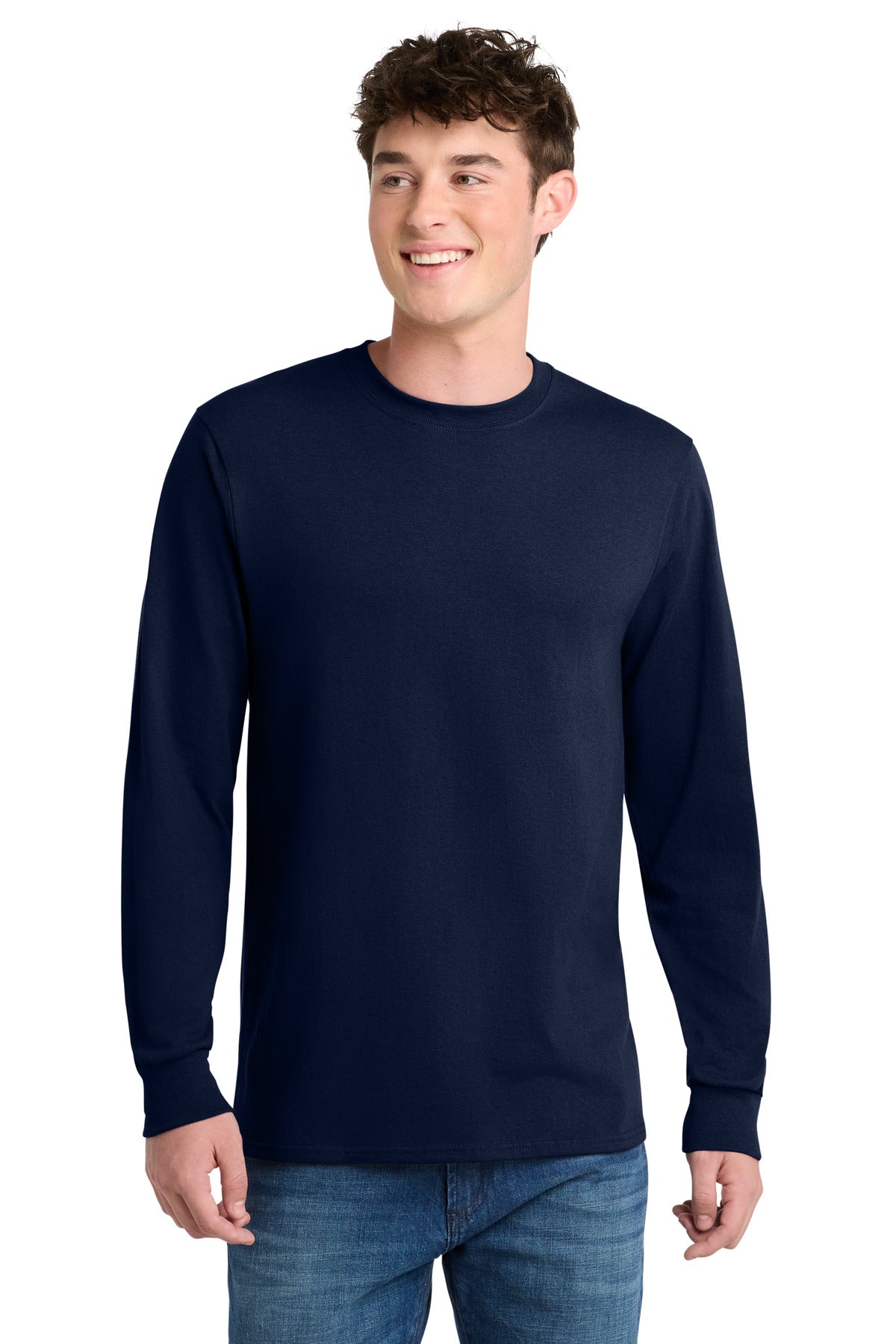 Port & Co Men's   Tall Long Sleeve Core Blend Tee