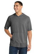 Sport-Tek Men's    PosiCharge    Tri-Blend Wicking Short Sleeve Hoodie