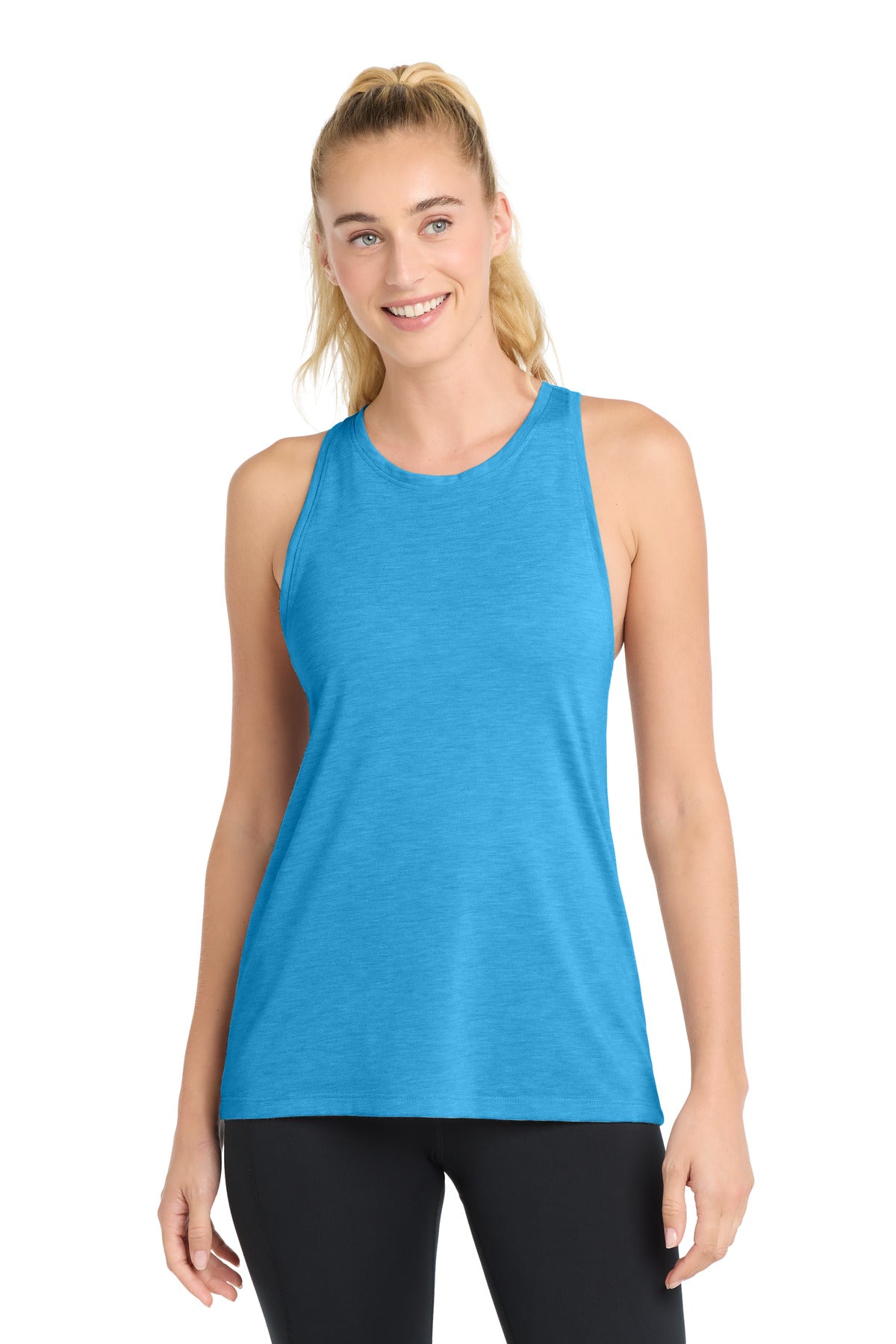 Sport-Tek Women's    PosiCharge    Tri-Blend Wicking Tank
