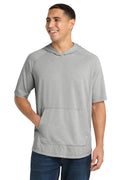 Sport-Tek Men's    PosiCharge    Tri-Blend Wicking Short Sleeve Hoodie