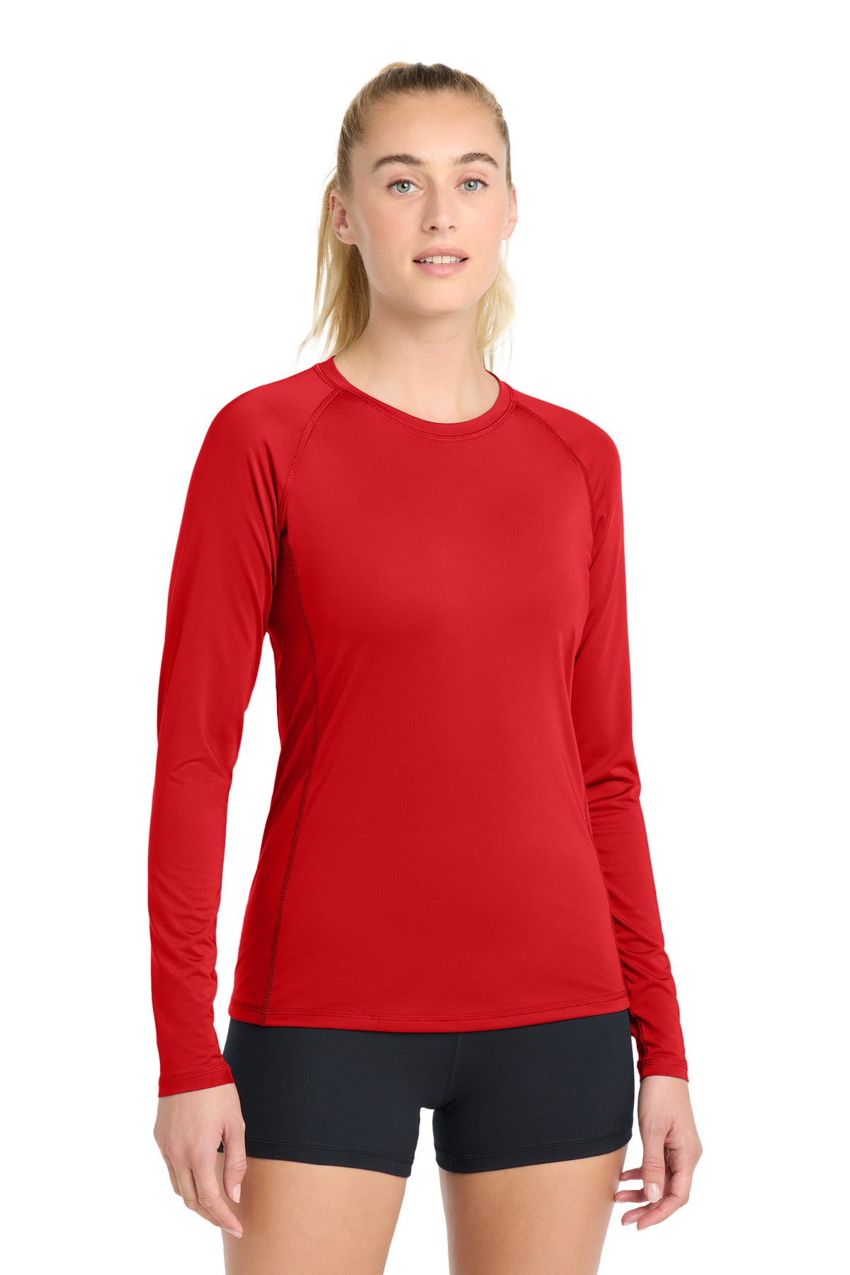 Sport-Tek Women's    Long Sleeve Rashguard Tee