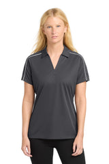 Sport-Tek Women's   Micropique Sport-Wick   Piped Polo