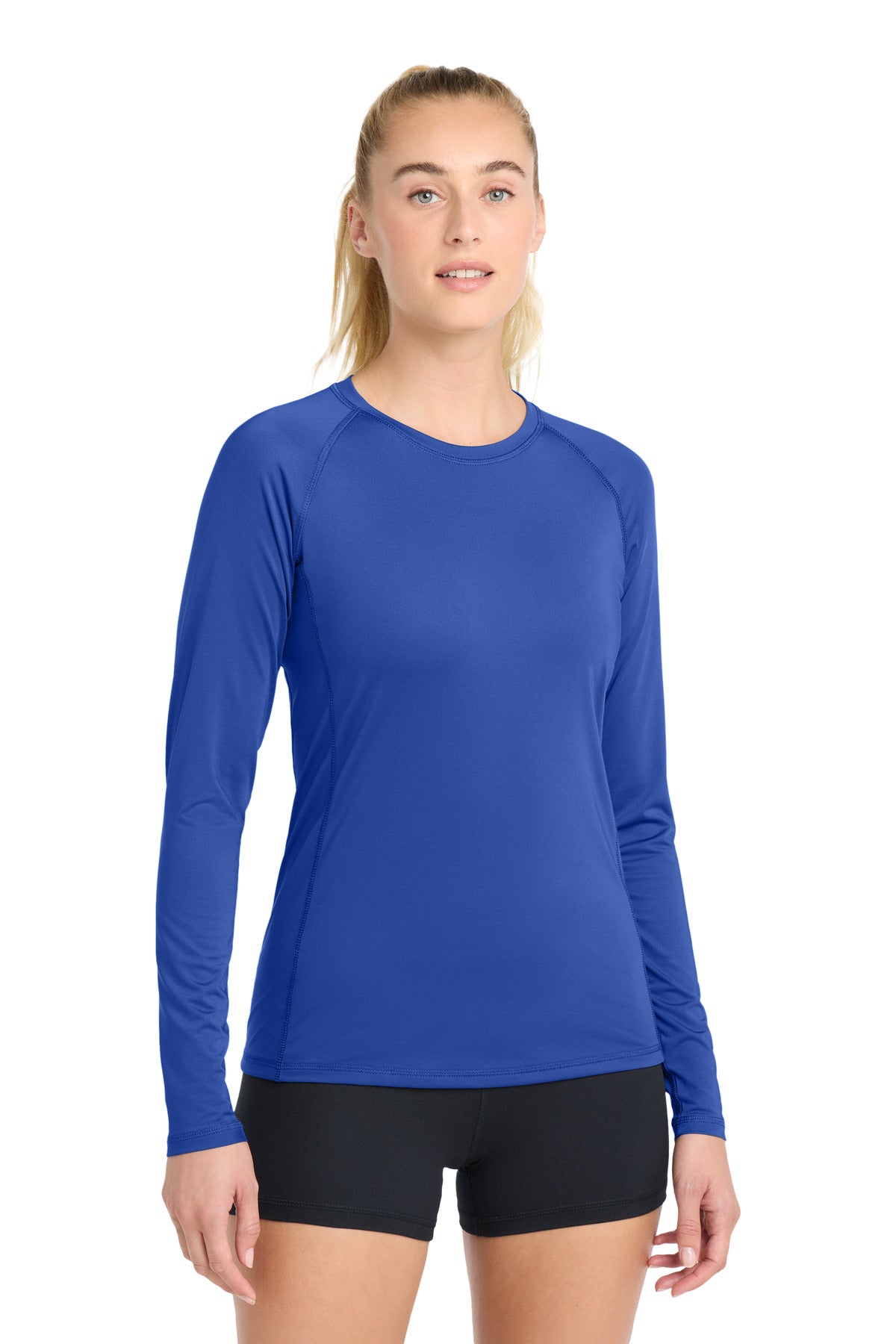 Sport-Tek Women's    Long Sleeve Rashguard Tee