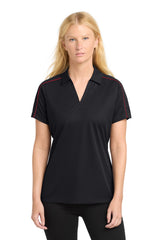 Sport-Tek Women's   Micropique Sport-Wick   Piped Polo