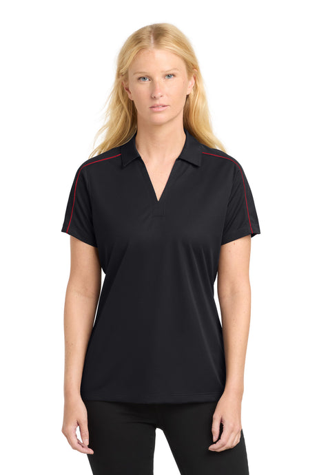 Sport-Tek Women's   Micropique Sport-Wick   Piped Polo