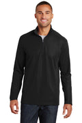 Port Authority Men's   Pinpoint Mesh 1/2-Zip