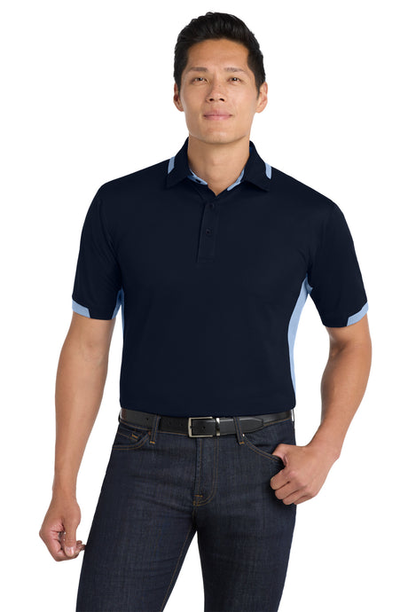 Port Authority Men's   Dry Zone   Colorblock Ottoman Polo