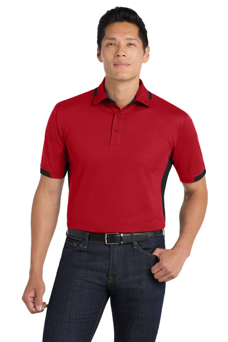 Port Authority Men's   Dry Zone   Colorblock Ottoman Polo