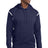 Sport-Tek Men's   Tech Fleece Colorblock Hooded Sweatshirt