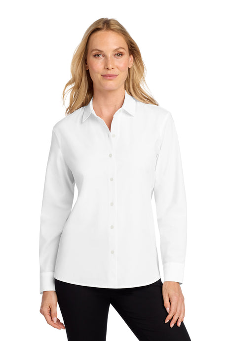 Mercer+Mettle Women's   Long Sleeve Stretch Woven Shirt MM2001