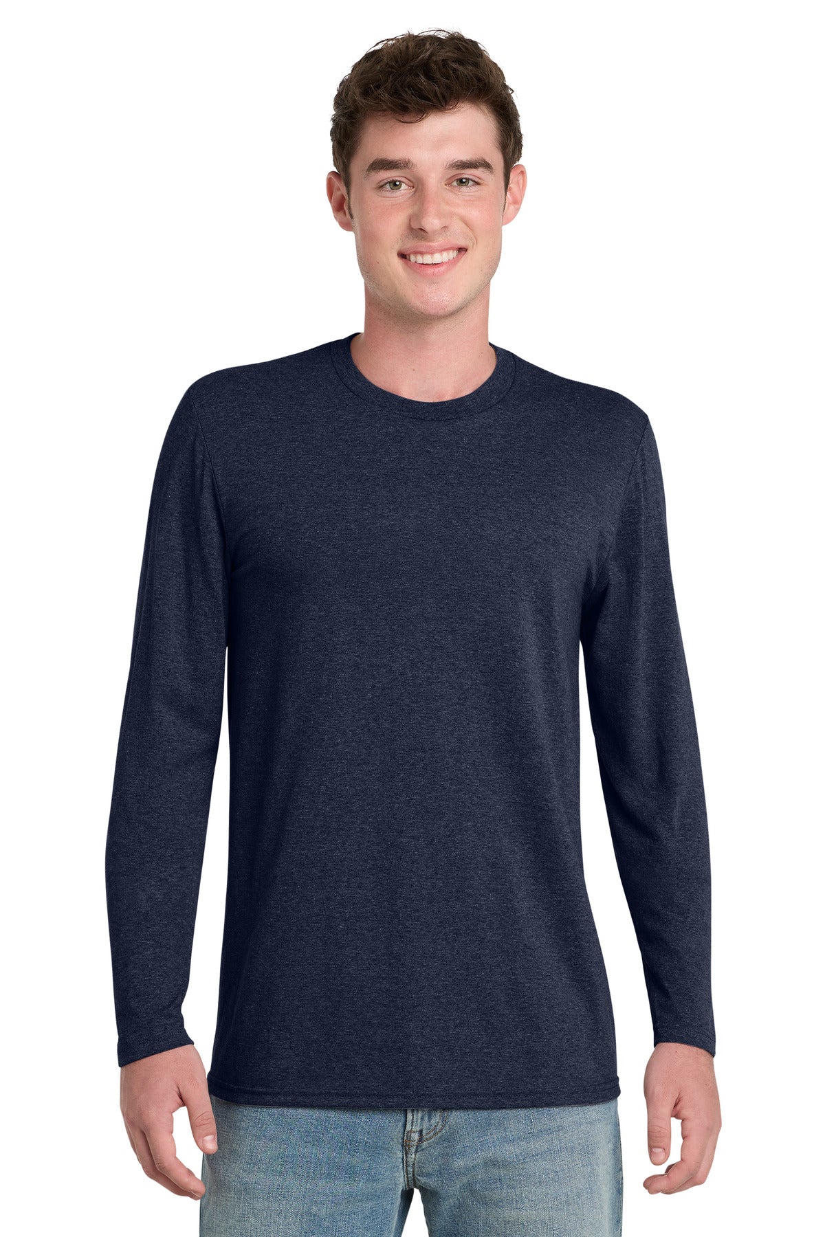 Port & Co Men's   Tri-Blend Long Sleeve Tee