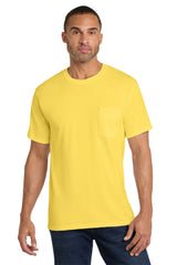Port & Co Men's   Core Cotton Pocket Tee