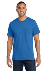 Port & Co Men's   Core Cotton Pocket Tee