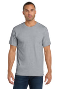 Port & Co Men's   Core Cotton Pocket Tee