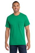Port & Co Men's   Core Cotton Pocket Tee