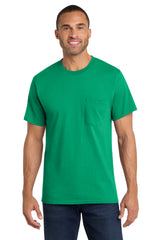Port & Co Men's   Core Cotton Pocket Tee