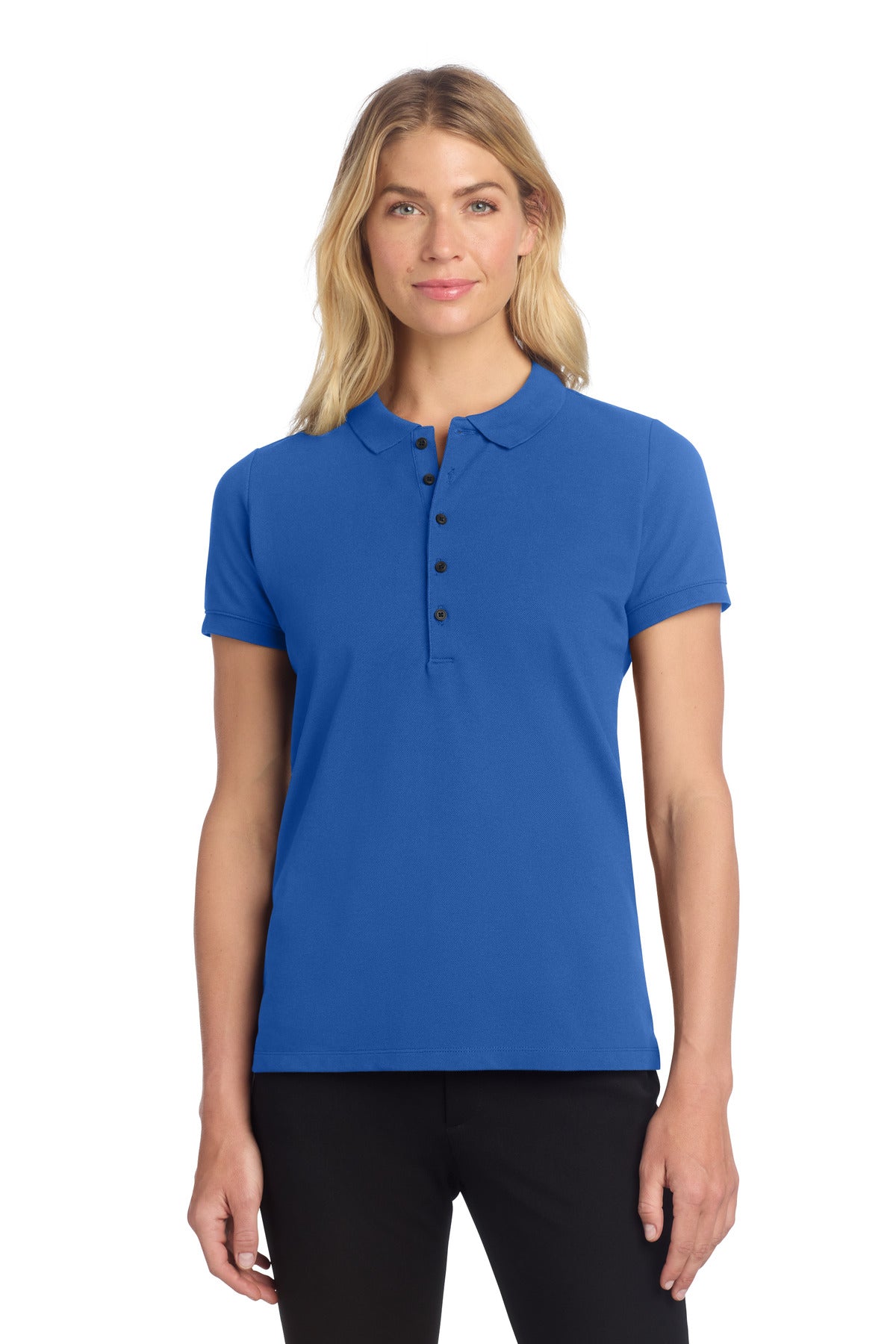 Mercer+Mettle Women's   Stretch Heavyweight Pique Polo MM1001
