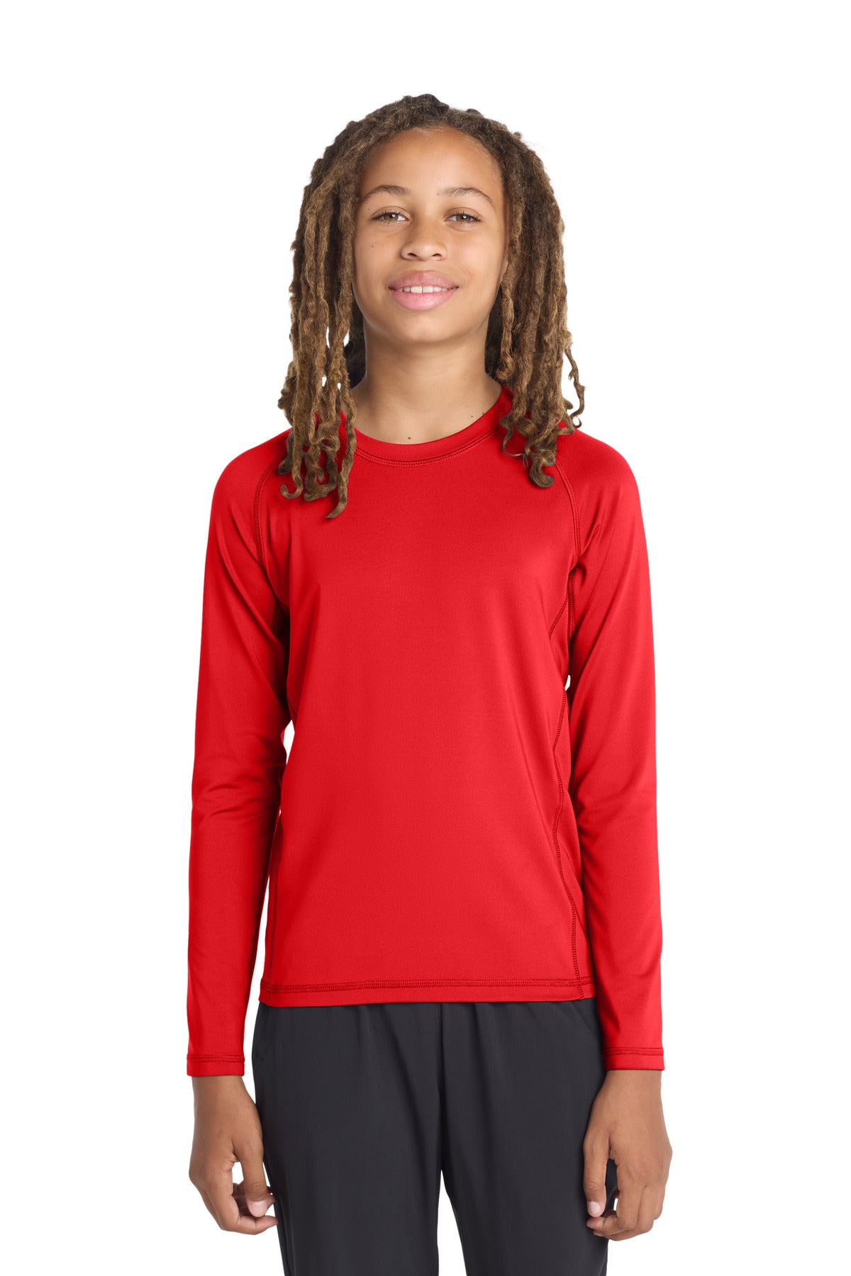 Sport-Tek Youth    Long Sleeve Rashguard Tee