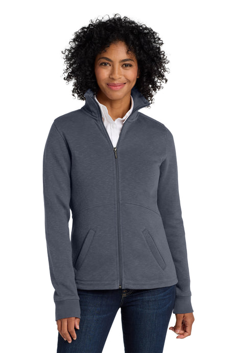 Port Authority Women's   Slub Fleece Full-Zip Jacket