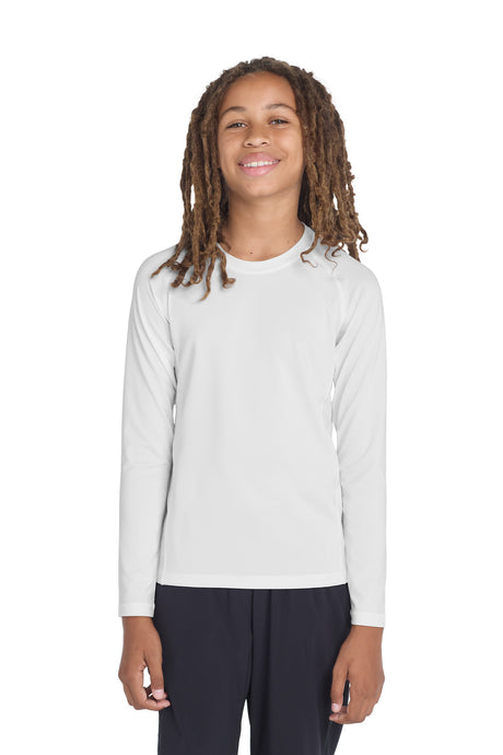 Sport-Tek Youth    Long Sleeve Rashguard Tee
