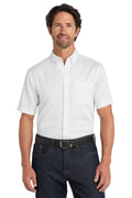 Port Authority Men's   Short Sleeve SuperPro React   Twill Shirt