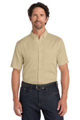 Port Authority Men's   Short Sleeve SuperPro React   Twill Shirt