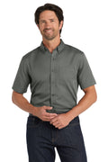 Port Authority Men's   Short Sleeve SuperPro React   Twill Shirt