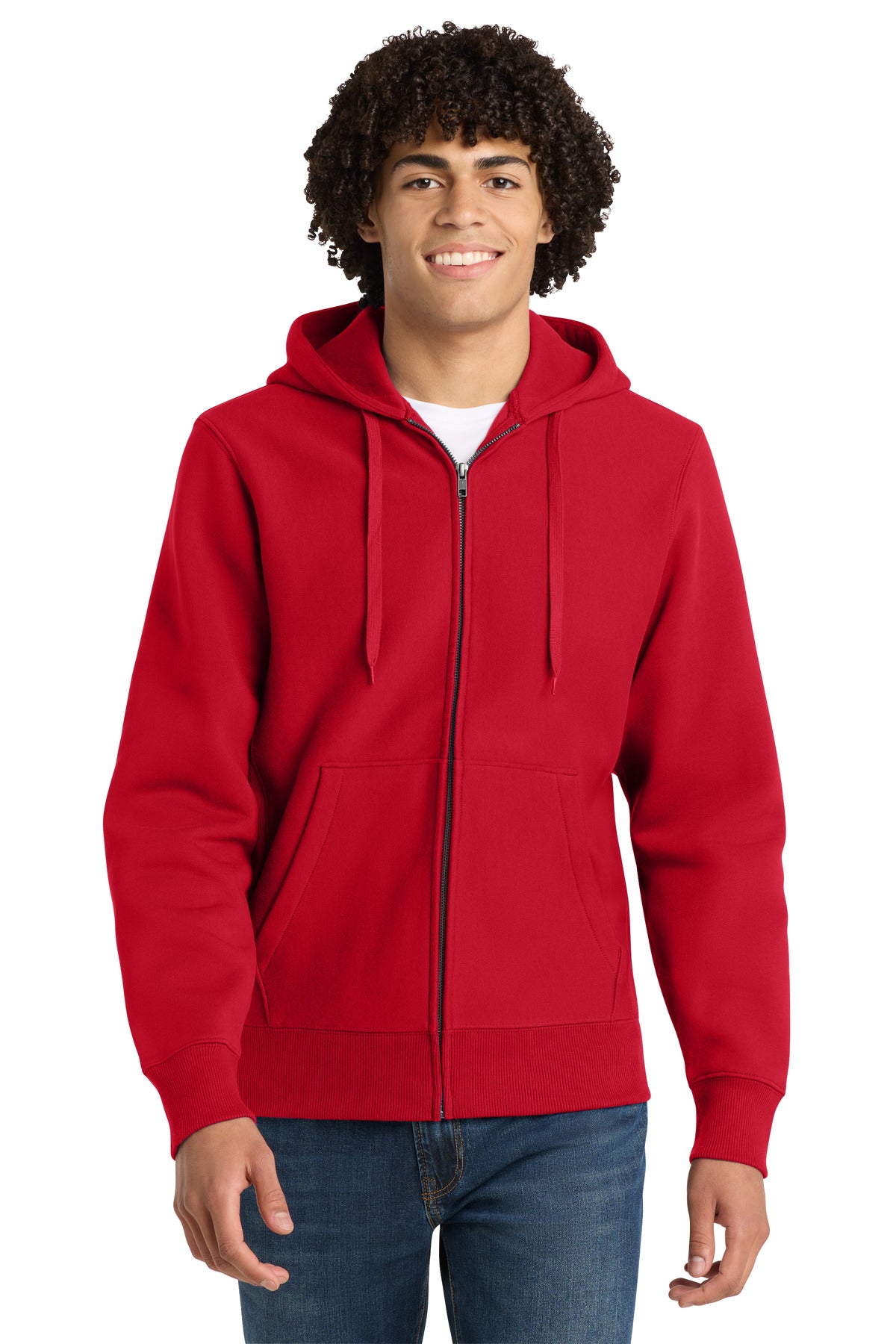 Sport-Tek Men's   Super Heavyweight Full-Zip Hooded Sweatshirt