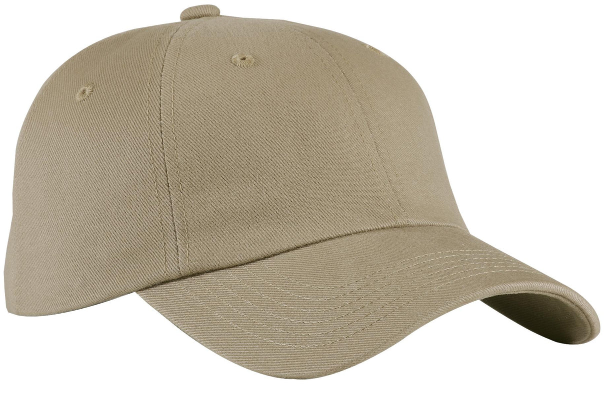 Port Authority    Unstructured Brushed Twill Cap