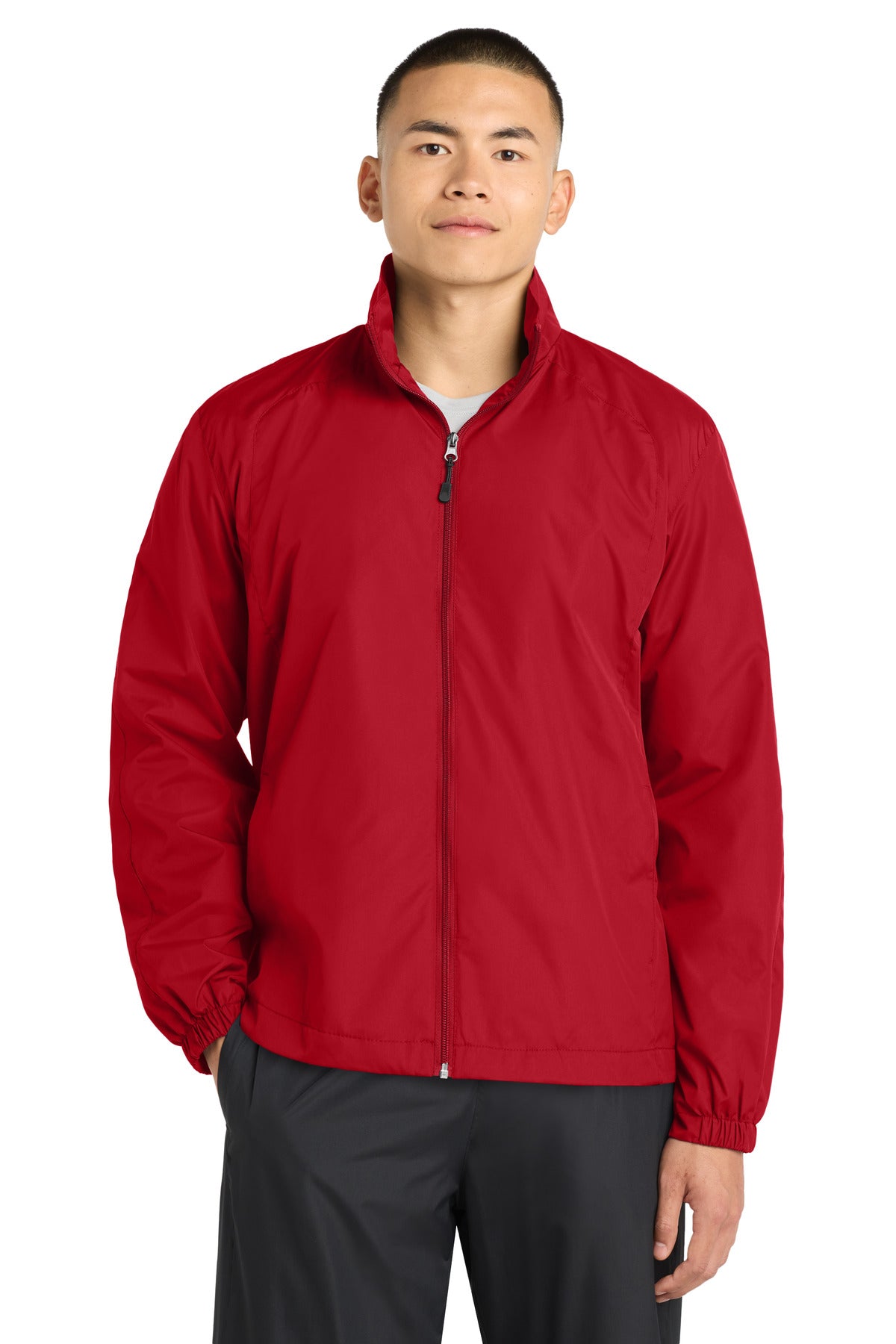 Sport-Tek Men's   Full-Zip Wind Jacket
