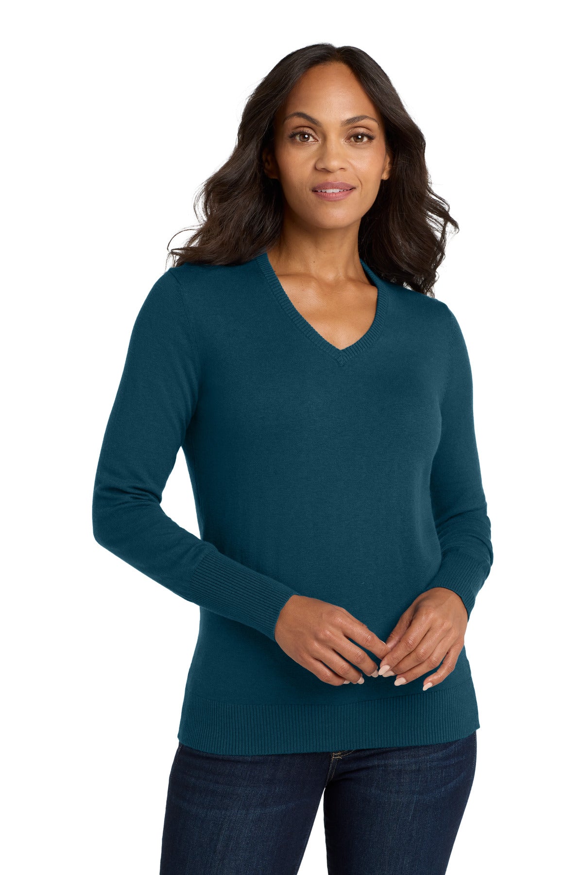 Port Authority Women's   V-Neck Sweater