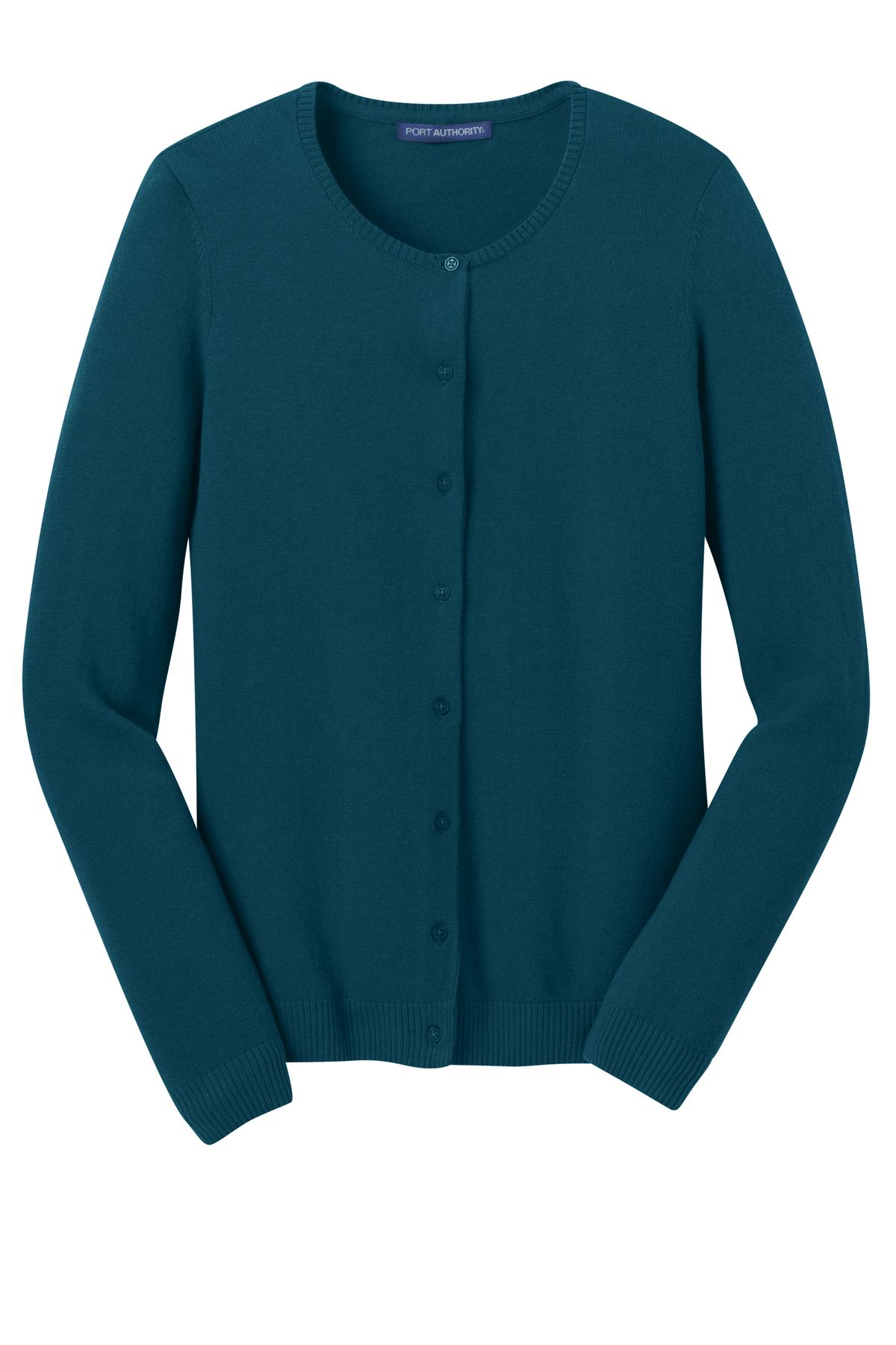 Port Authority Women's   Cardigan Sweater-3