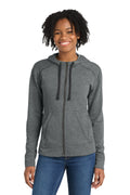 Sport-Tek Women's    PosiCharge    Tri-Blend Wicking Fleece Full-Zip Hooded Jacket LST293