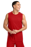 Sport-Tek Men's   PosiCharge   Mesh Reversible Sleeveless Tee
