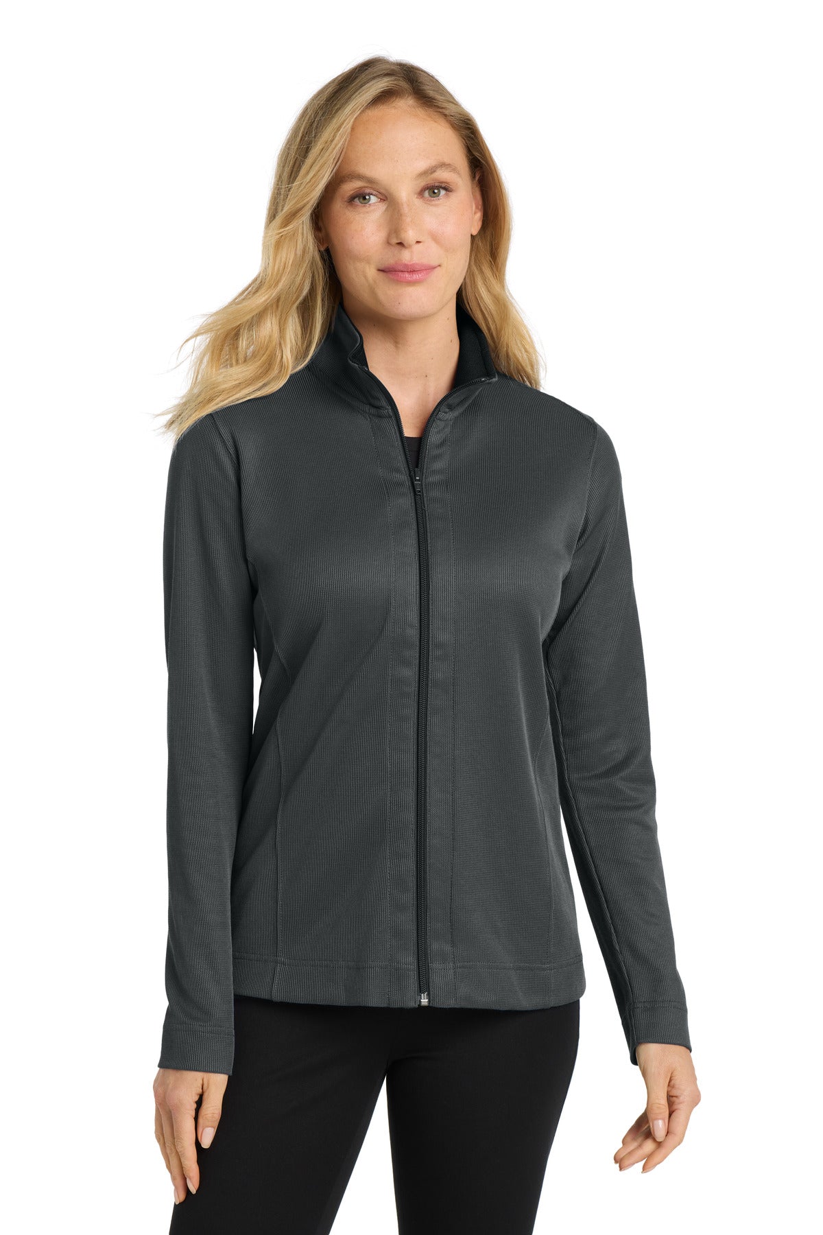 Port Authority Women's   Vertical Texture Full-Zip Jacket