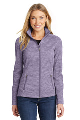 Port Authority Women's   Digi Stripe Fleece Jacket